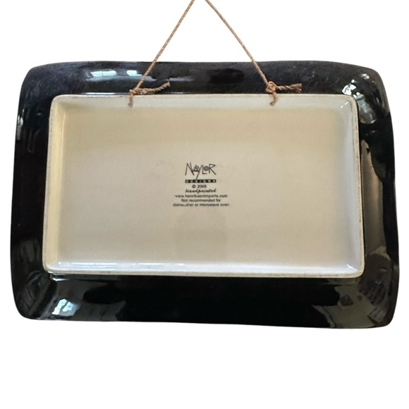 Stunning vintage heart ceramic wall hanging.  Beautiful piece of art. - Picture 2 of 3